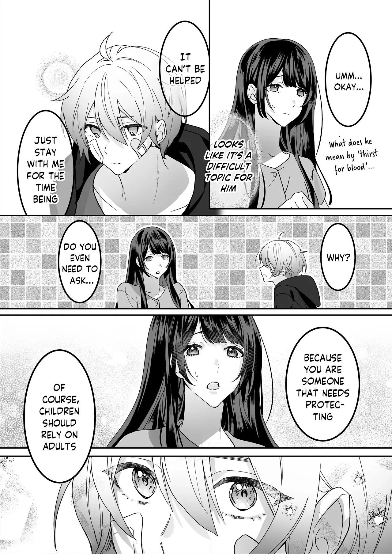 Hiroware Kyuuketsuki wa Oneesan wo Aishitaishi Aisaretai page 11 full