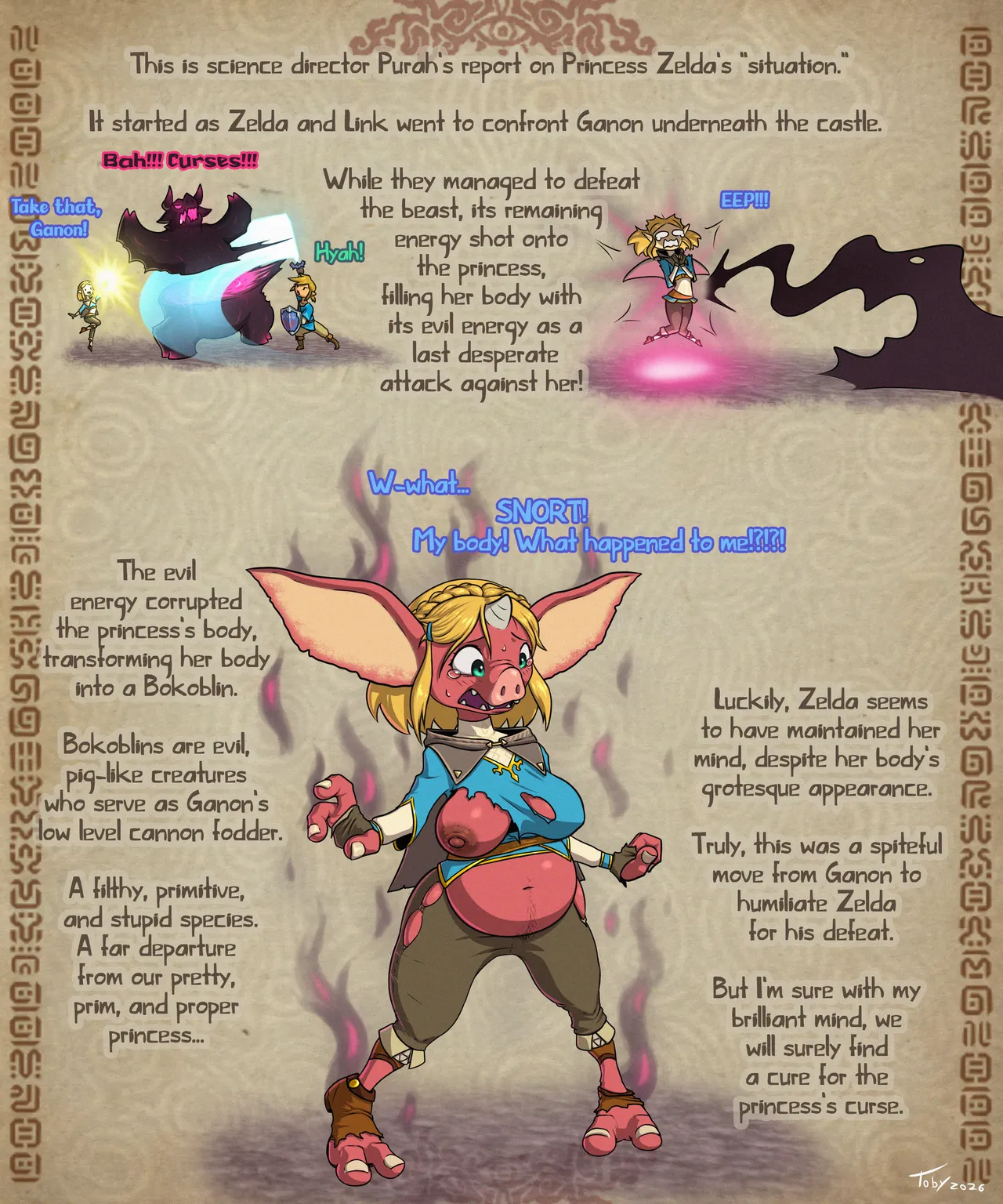 The Bokoblin Princess page 1 full