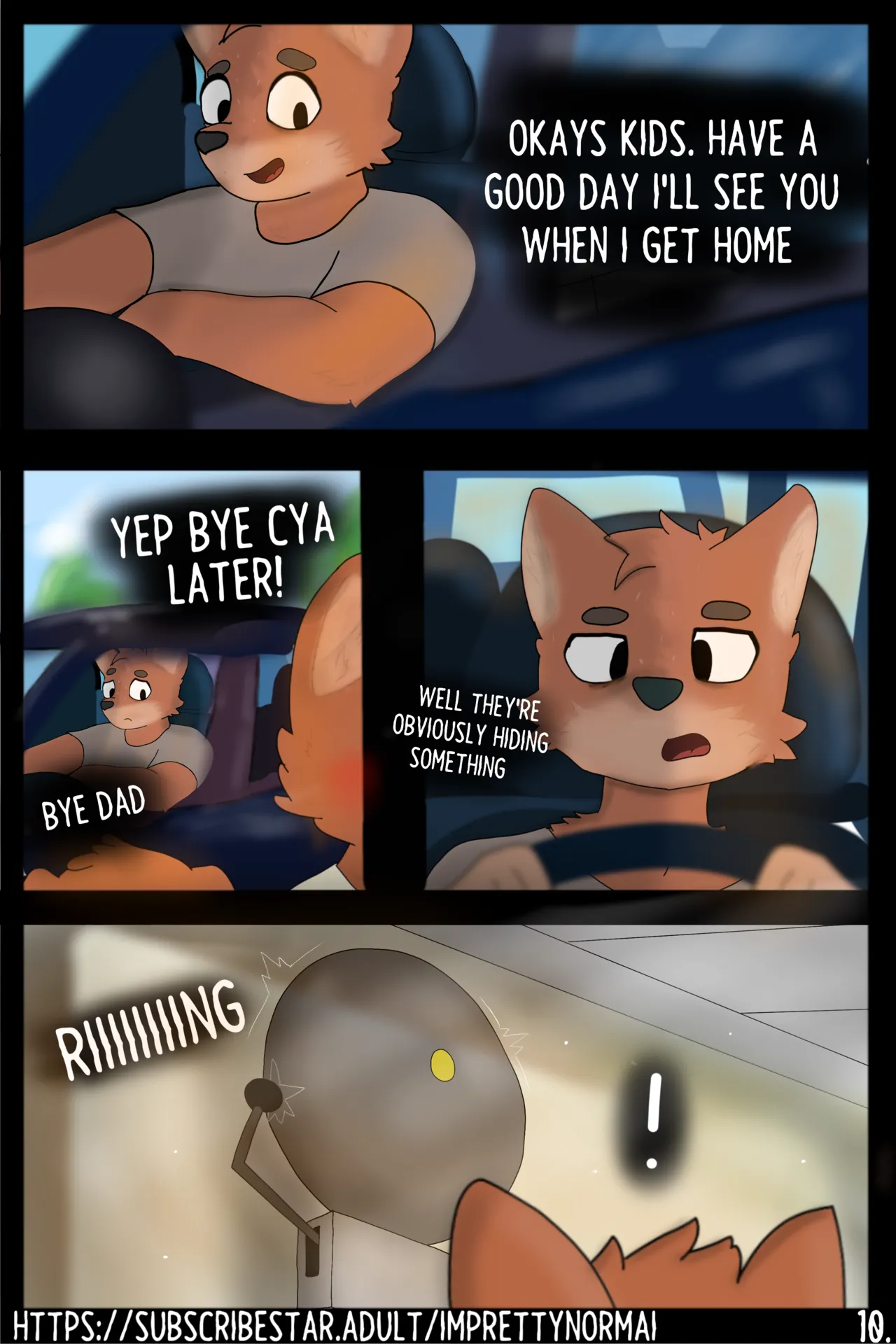Slept In!  Ongoing page 11 full