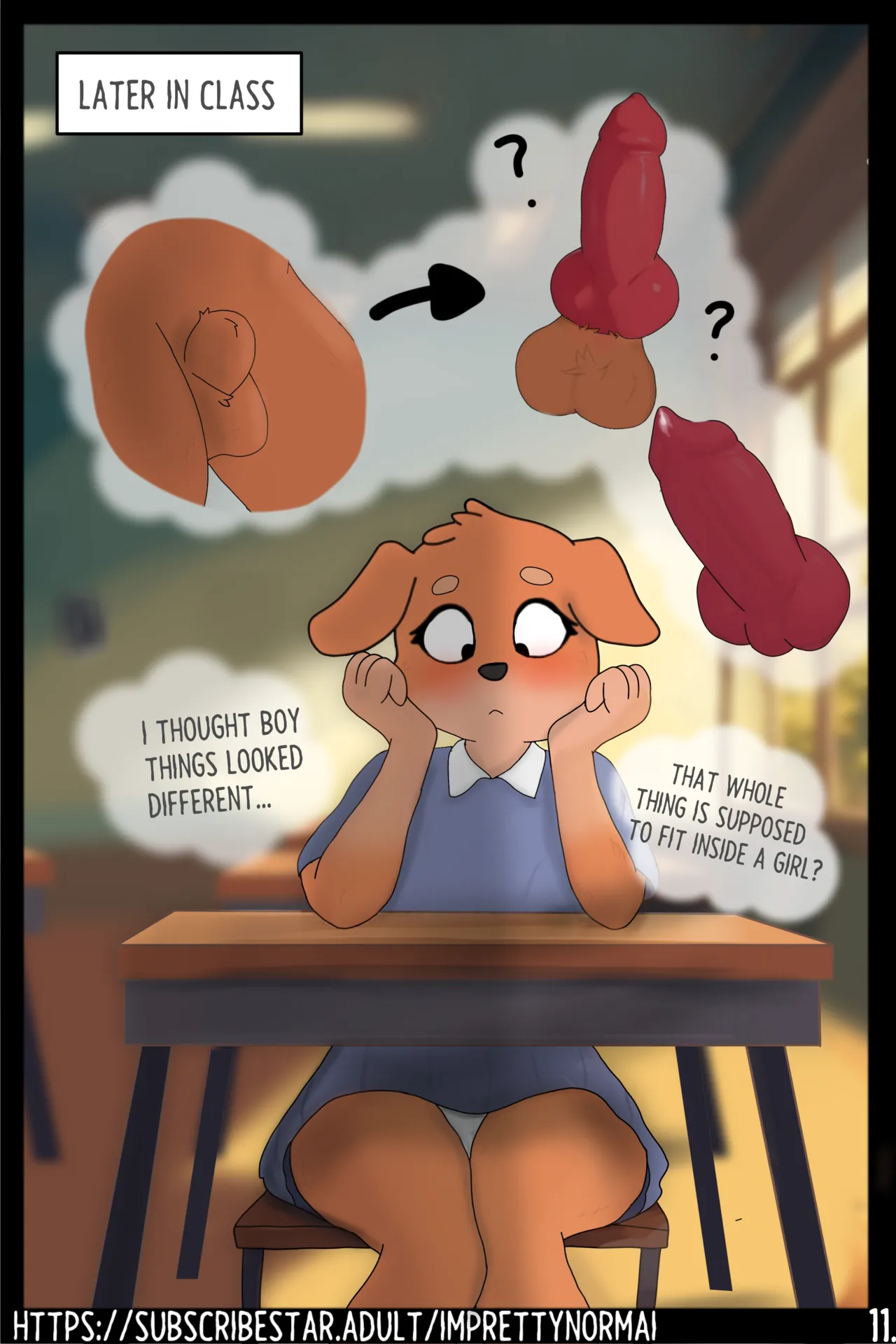 Slept In!  Ongoing page 12 full