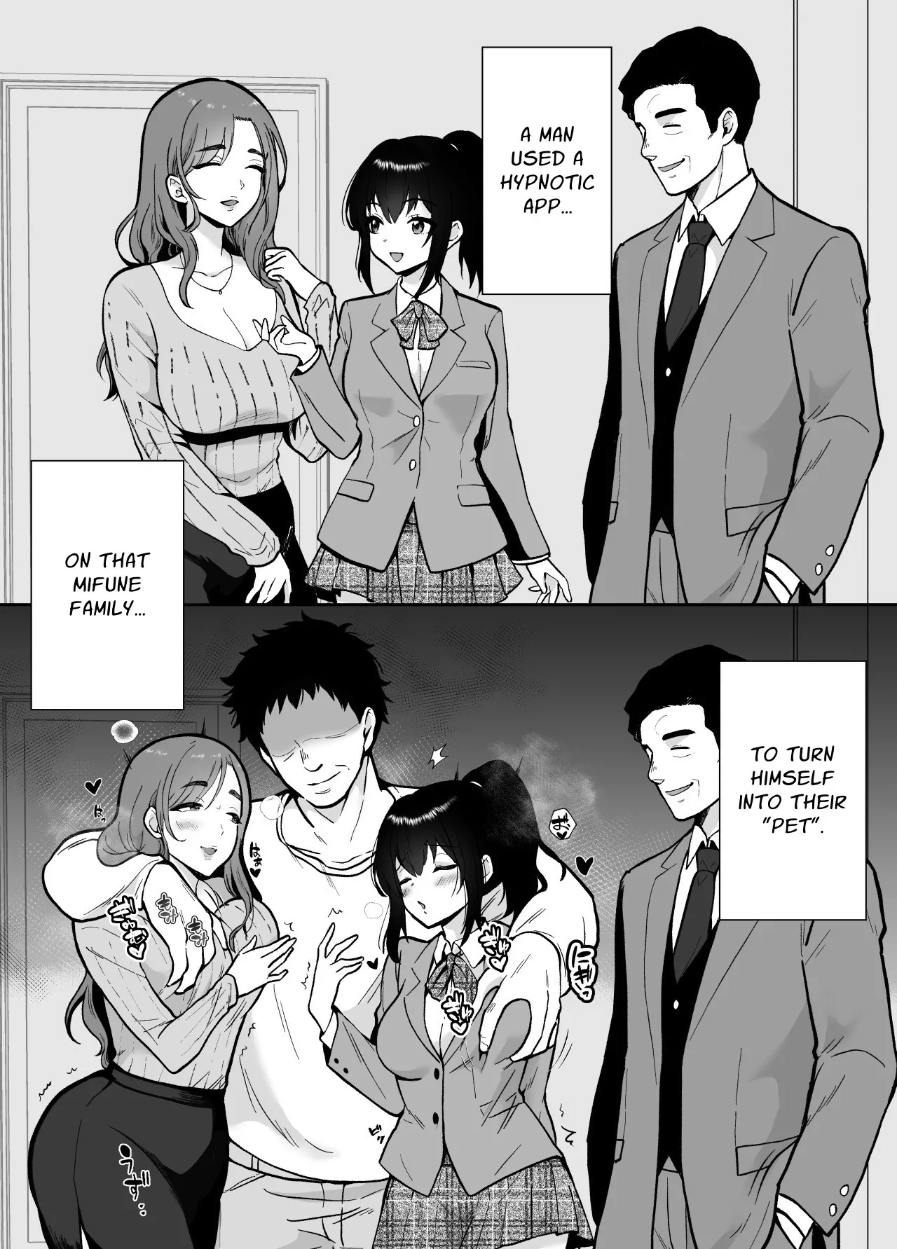 Mifune-san-chi no Saimin Pet Oji-san | The Mifune Household's Middle-aged Manpet page 3 full