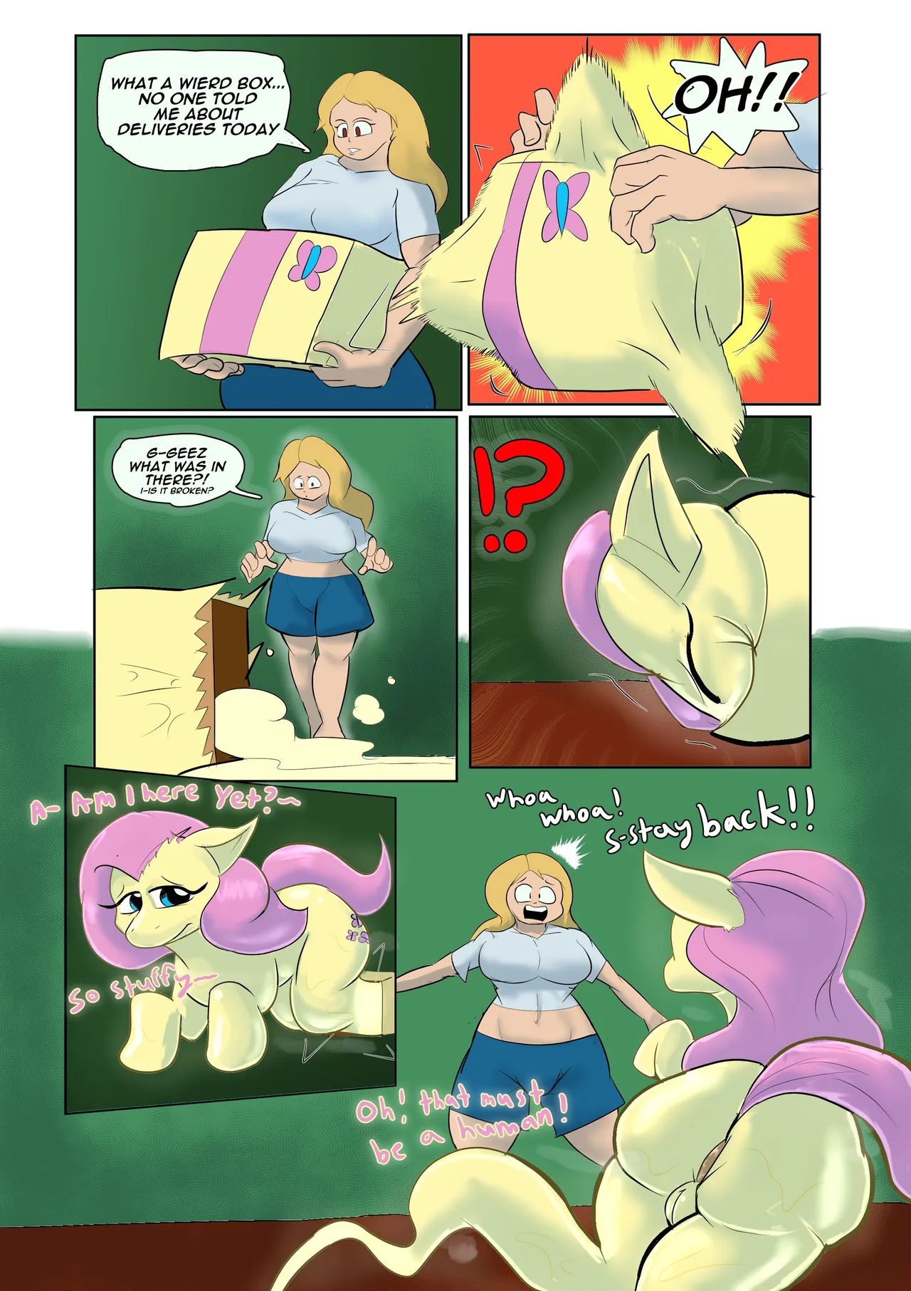 Art Trade for SkyspearDw + Extra page 1 full