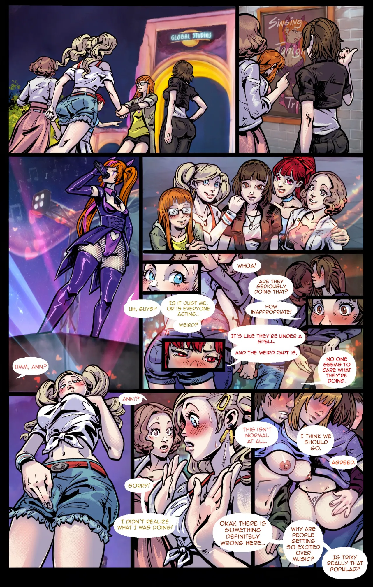 Artist Trixy The Spiderfox page 6 full
