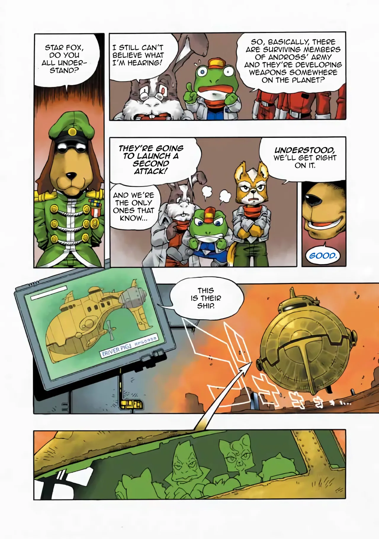 Star Fox: Farewell, Beloved Falco page 12 full