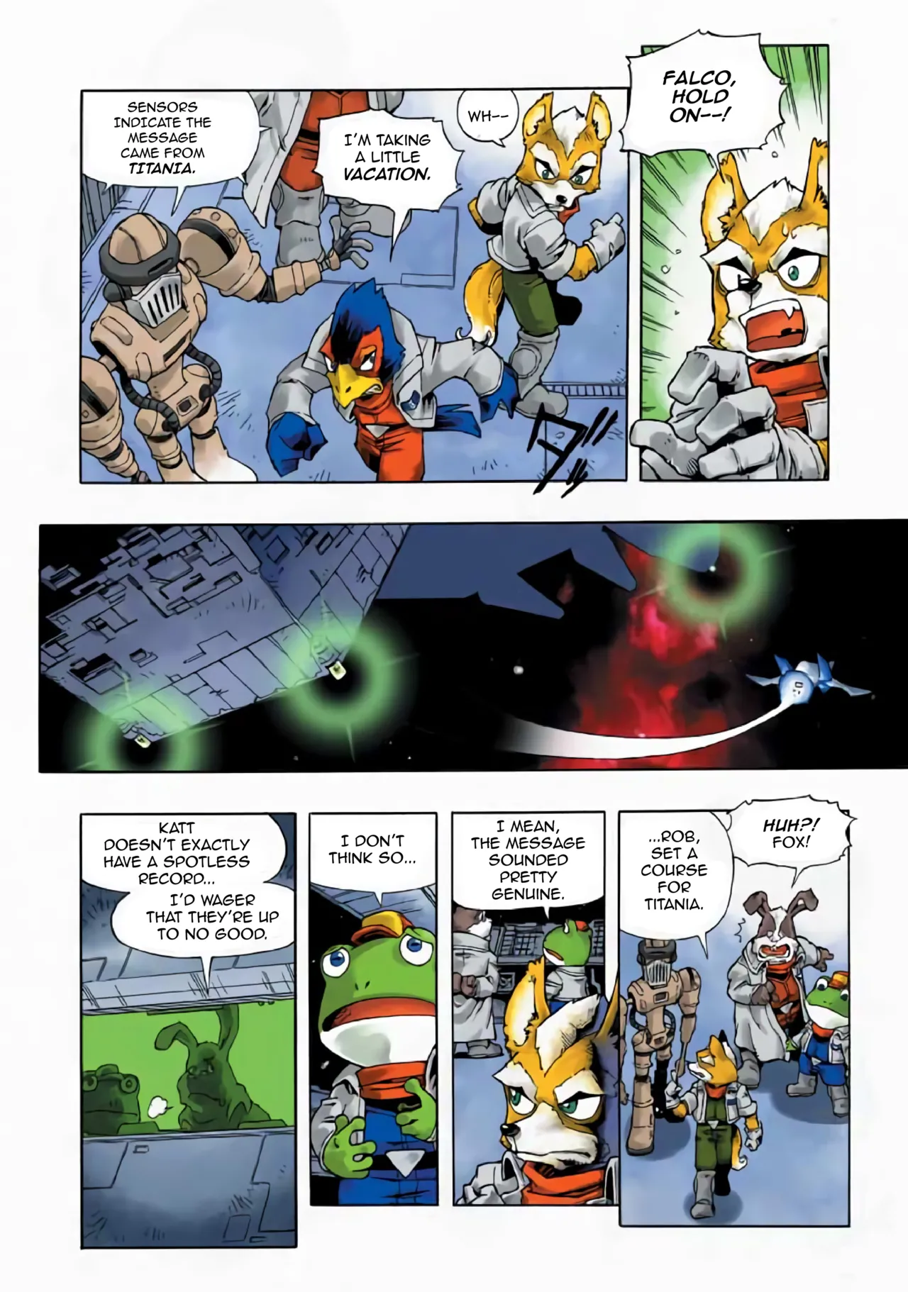 Star Fox: Farewell, Beloved Falco page 5 full