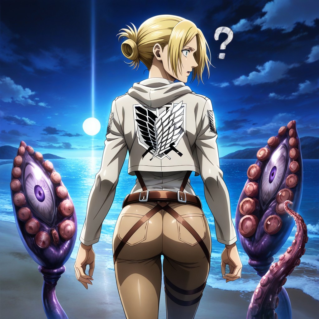 Annie Leonhart From Attack On Titan - Tentacles Opening page 11 full