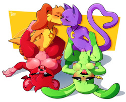 Dogday x Bobby x Catnap x Hoppy