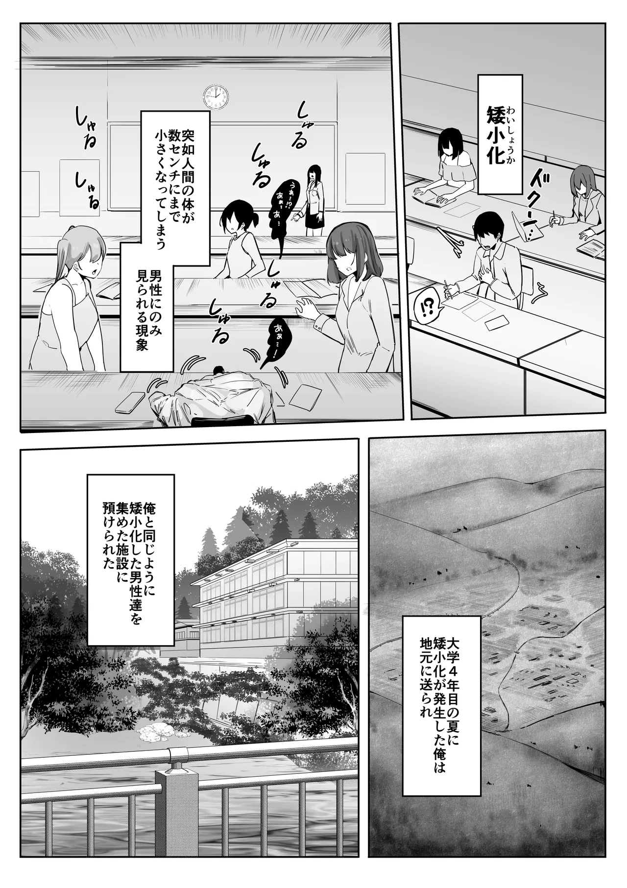 Shukushou Shita Kara Jimoto ni Kaettara Osananajimi ni Mechakucha Kanri Sareru Hanashi page 1 full