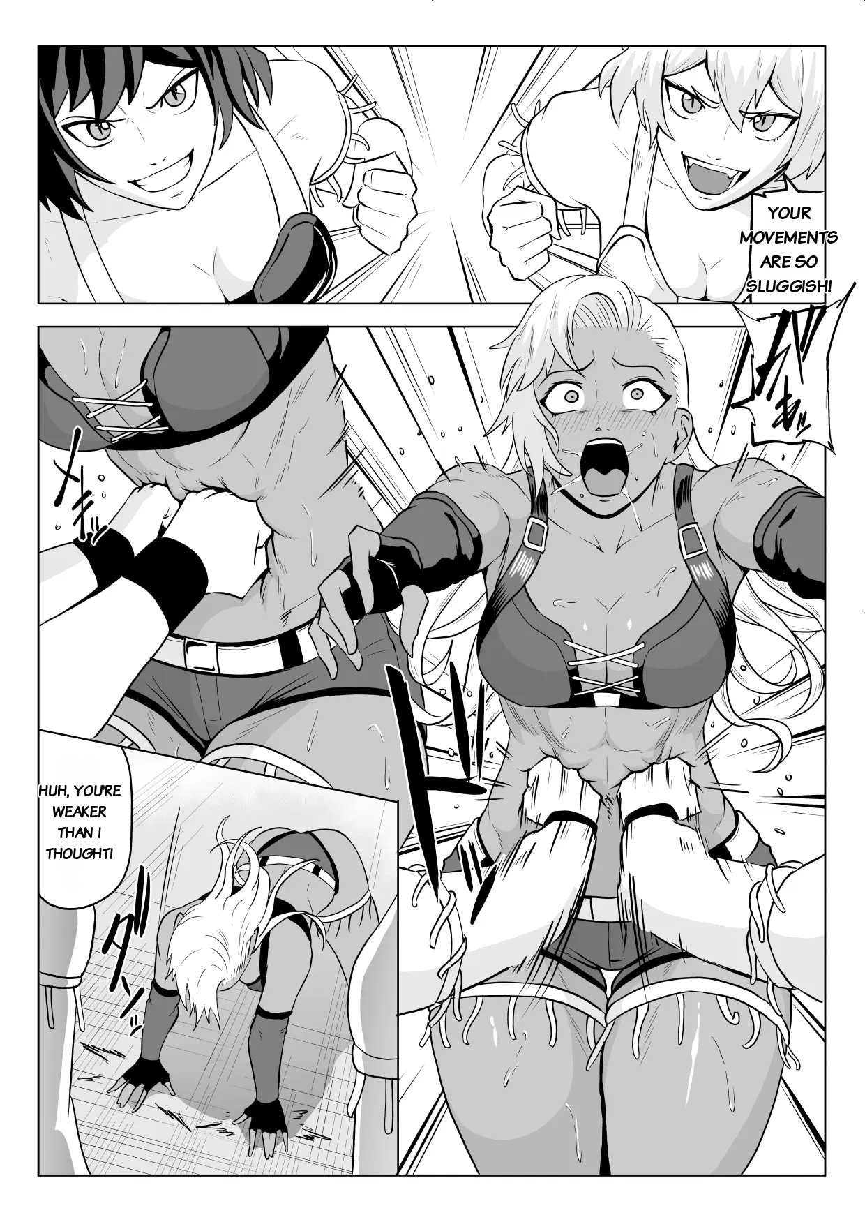 Golden Wolf Luna Kutsujoku ProWres 1 page 11 full