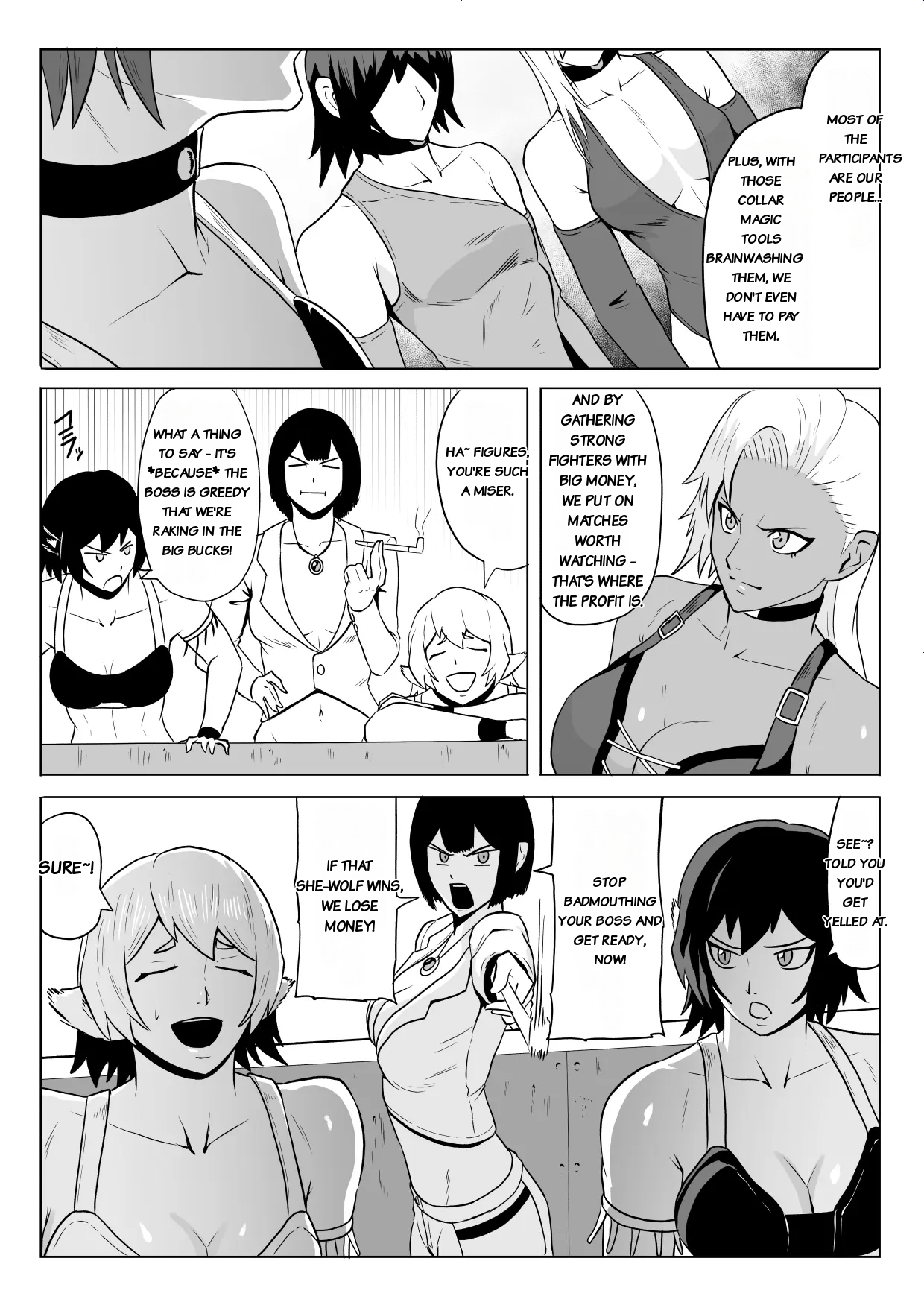 Golden Wolf Luna Kutsujoku ProWres 1 page 7 full