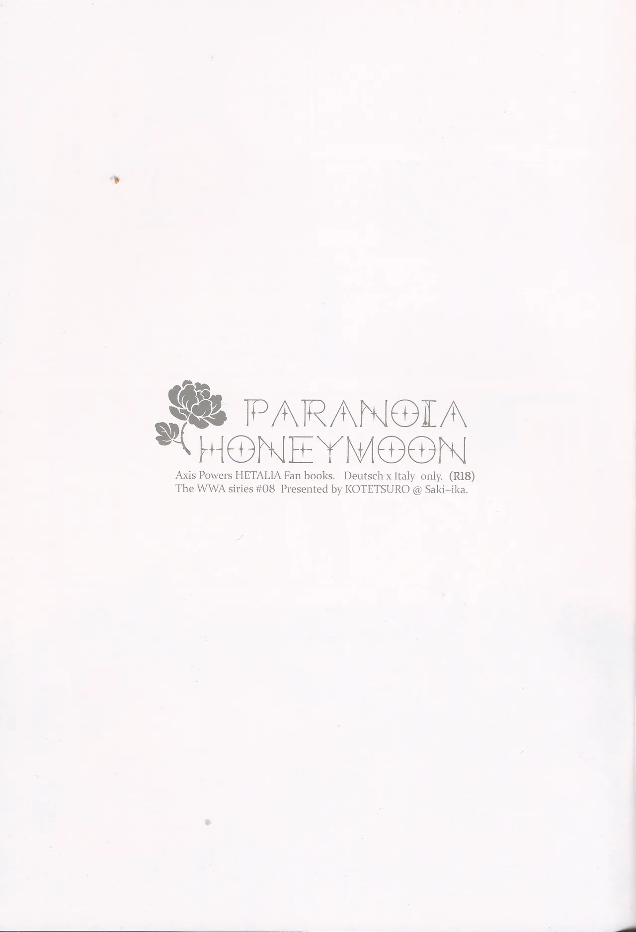 PARANOIA HONEYMOON page 2 full