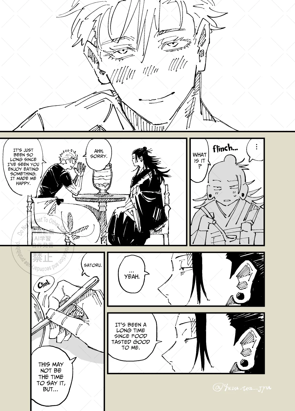 The Room You Can’t Leave Until You Complete 3 Prompts – Jujutsu Kaisen dj page 4 full