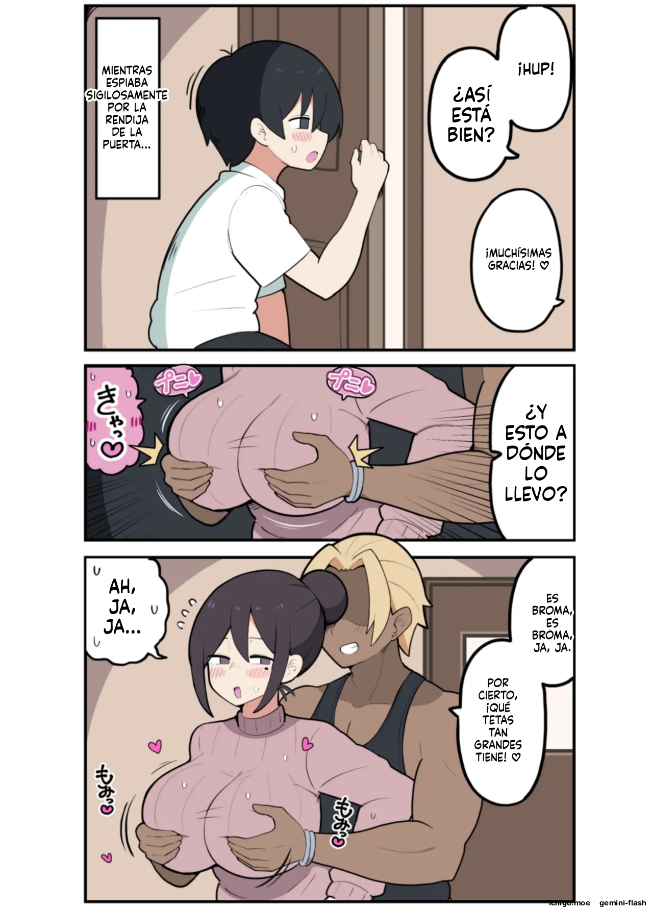 10-Nichigo ni Netorareru Kyonyuu Mama-san page 4 full