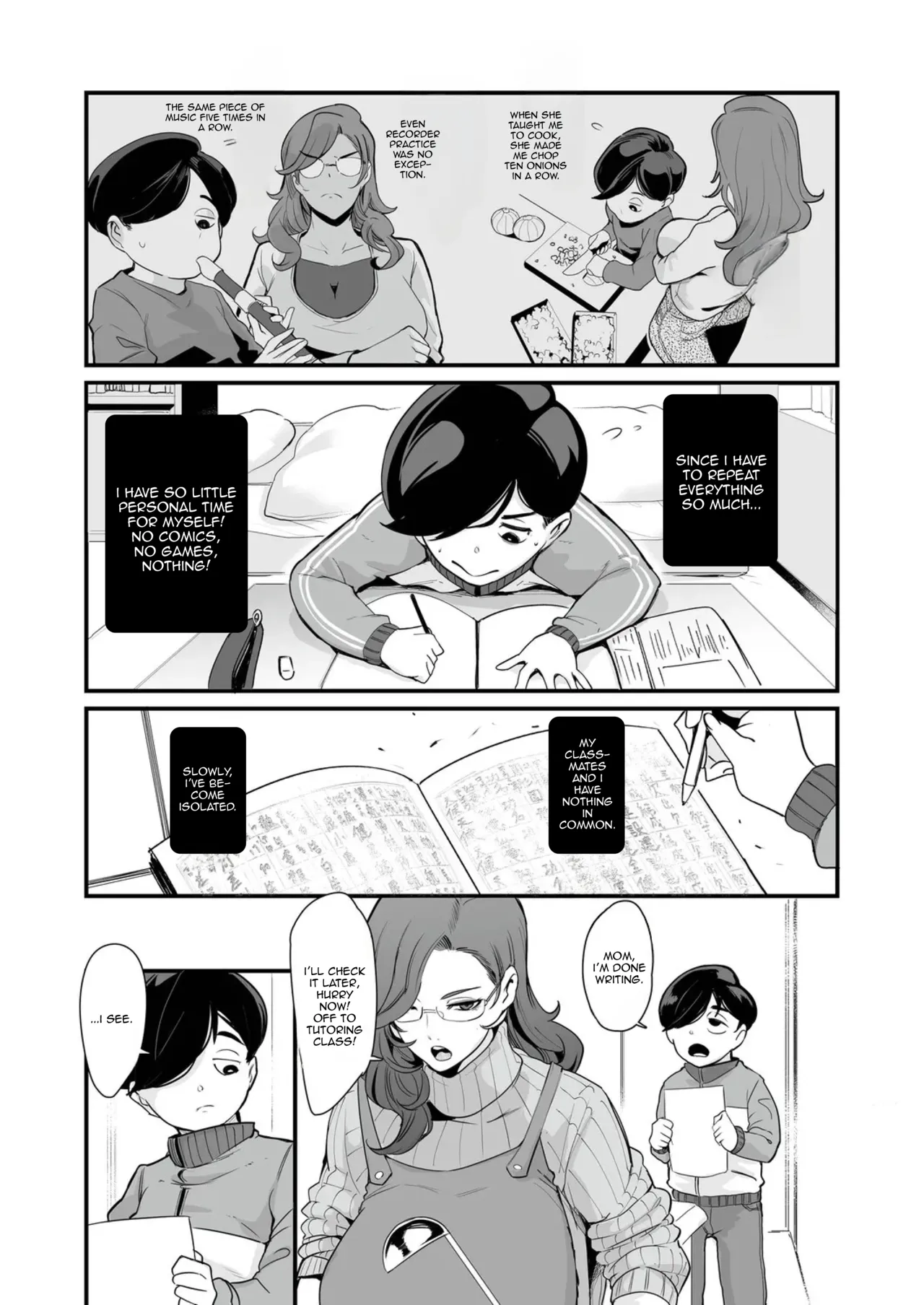 Repetitive Practice Mama! The Story of Recieving Sex Ed From an Extremely Strict Mother page 4 full