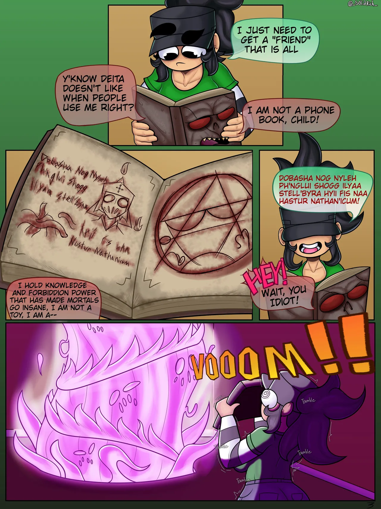 Eldritch Relations 1 & 2 + Richelle page 4 full
