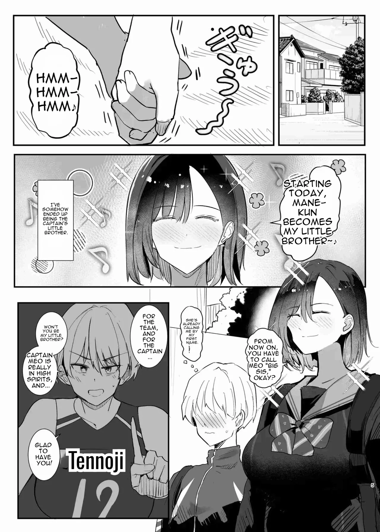 The story of how I ended up acting as the younger brother of the volleyball team captain page 5 full