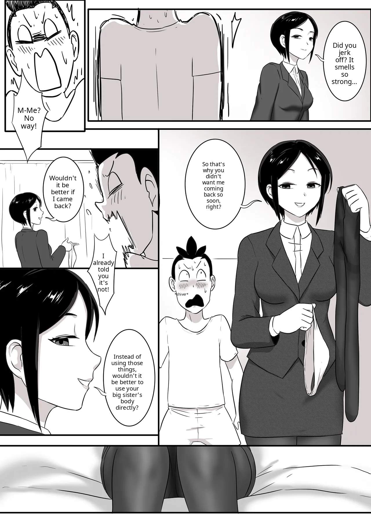 Tsukioi's younger brother, continued page 8 full