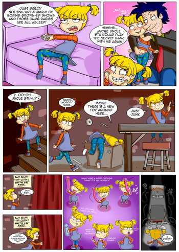 Untitled Rugrats comic cover