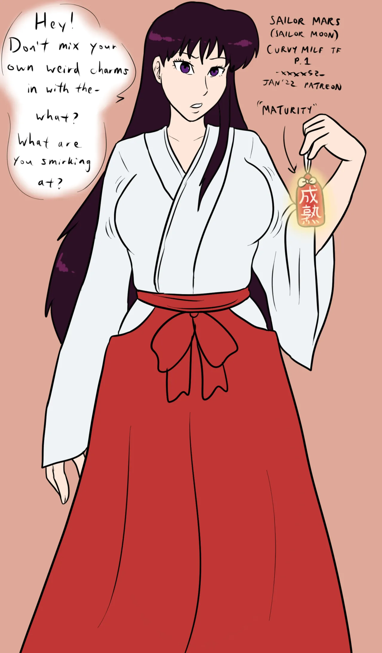 SailorMars curvy MILF TF page 1 full