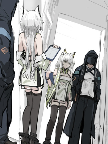 [WHatE=3r] White palette Plss (Arknights) cover