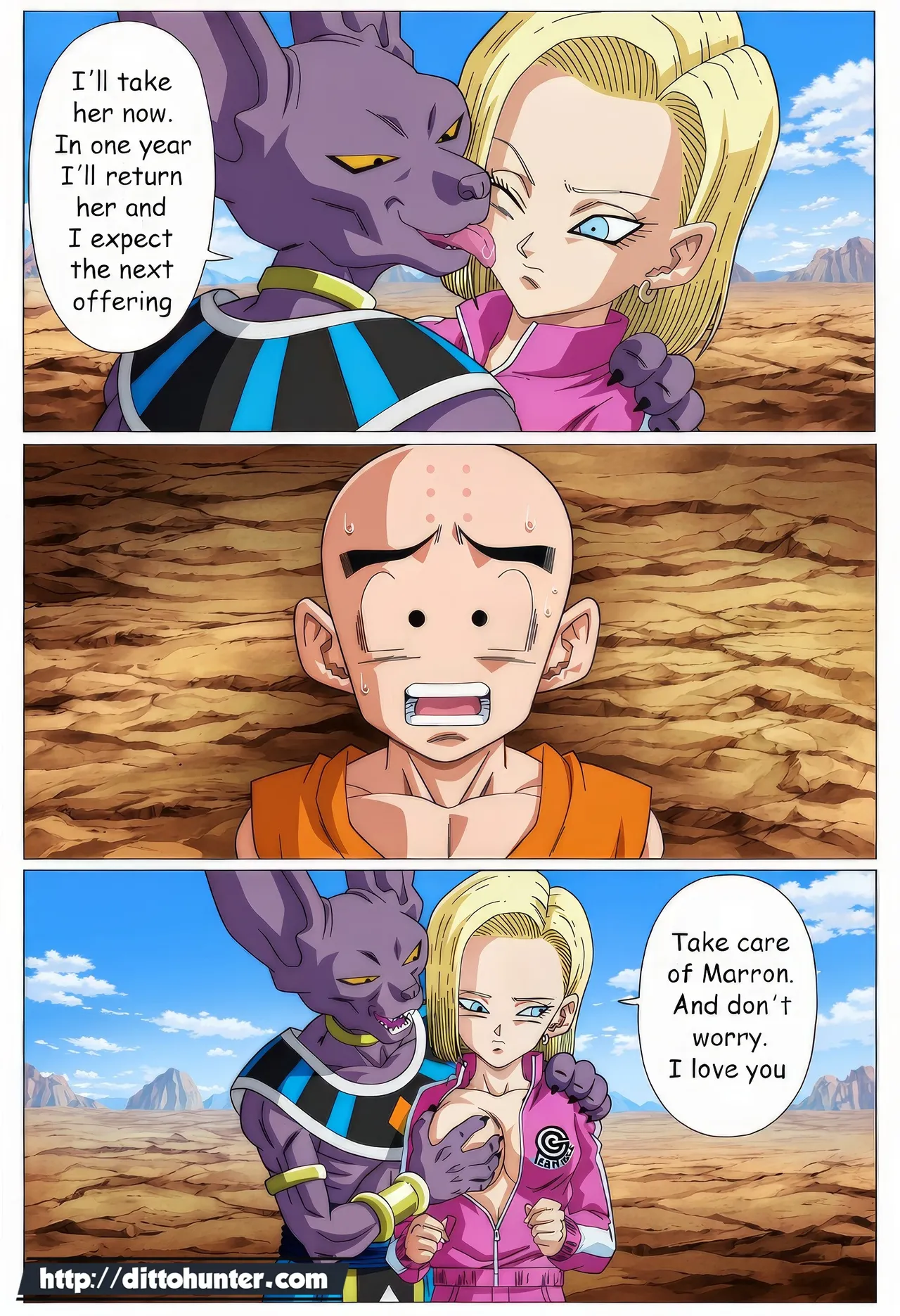 Beerus & Android 18  The Divine Pact of Temptation page 10 full