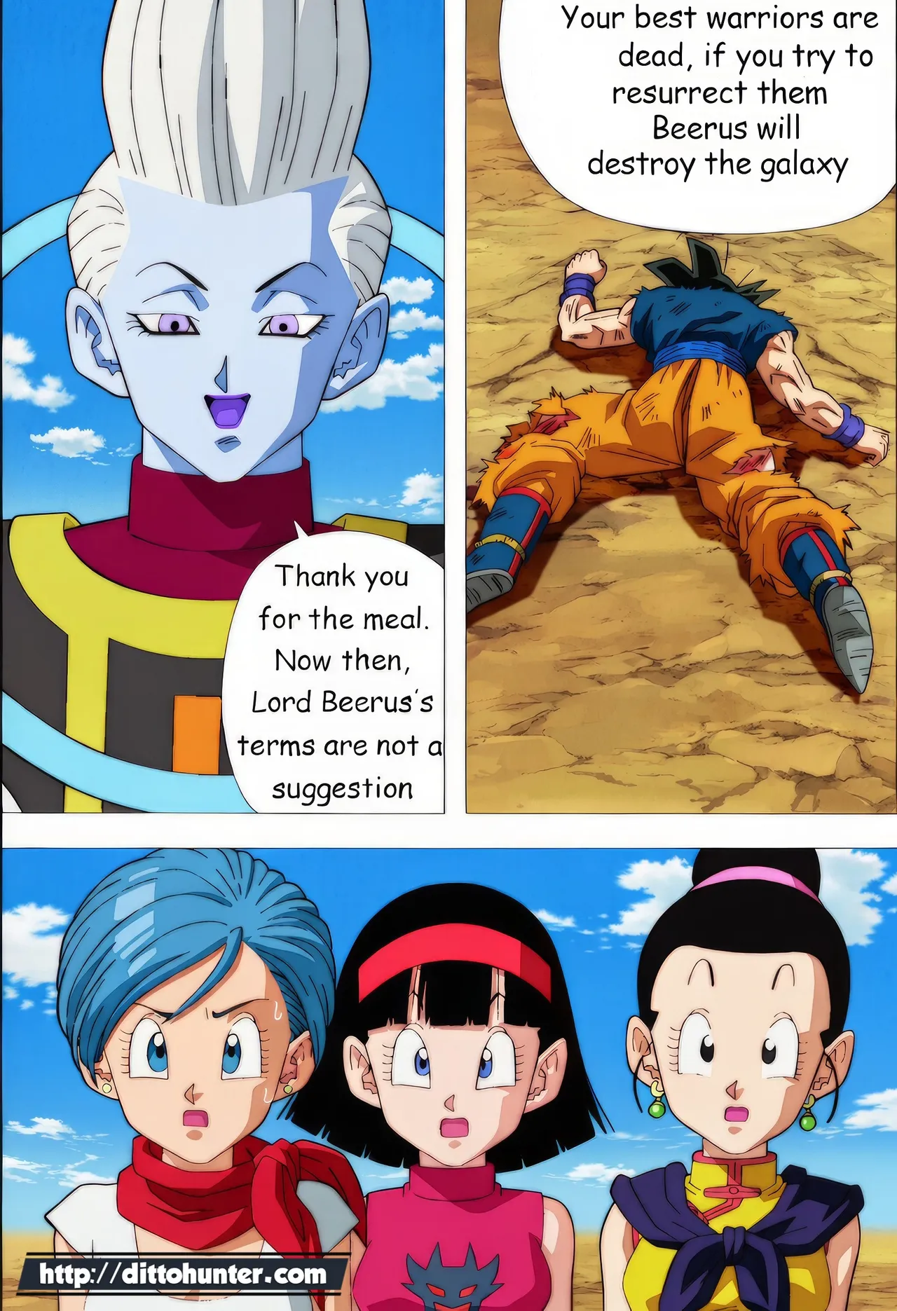 Beerus & Android 18  The Divine Pact of Temptation page 11 full