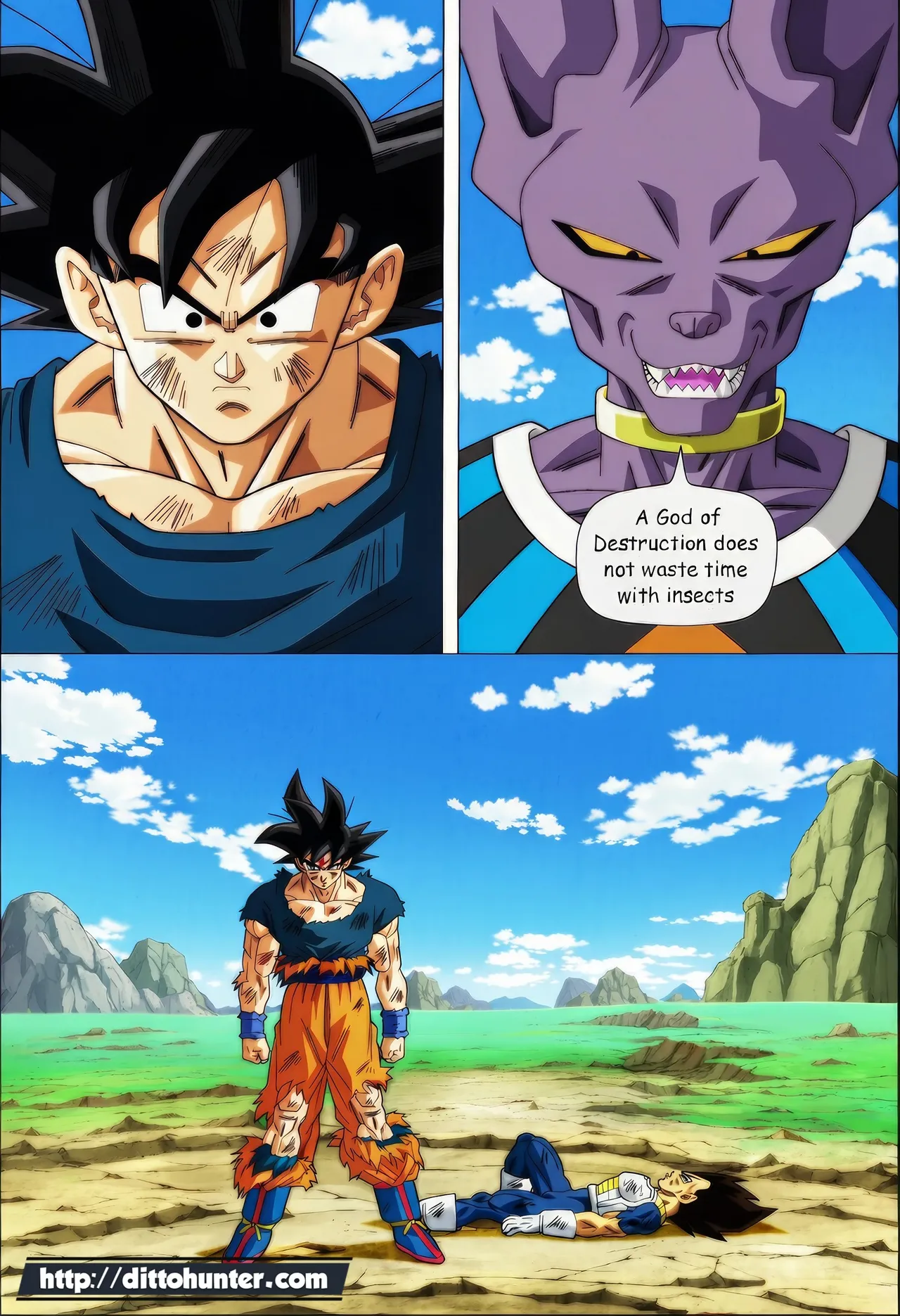 Beerus & Android 18  The Divine Pact of Temptation page 2 full