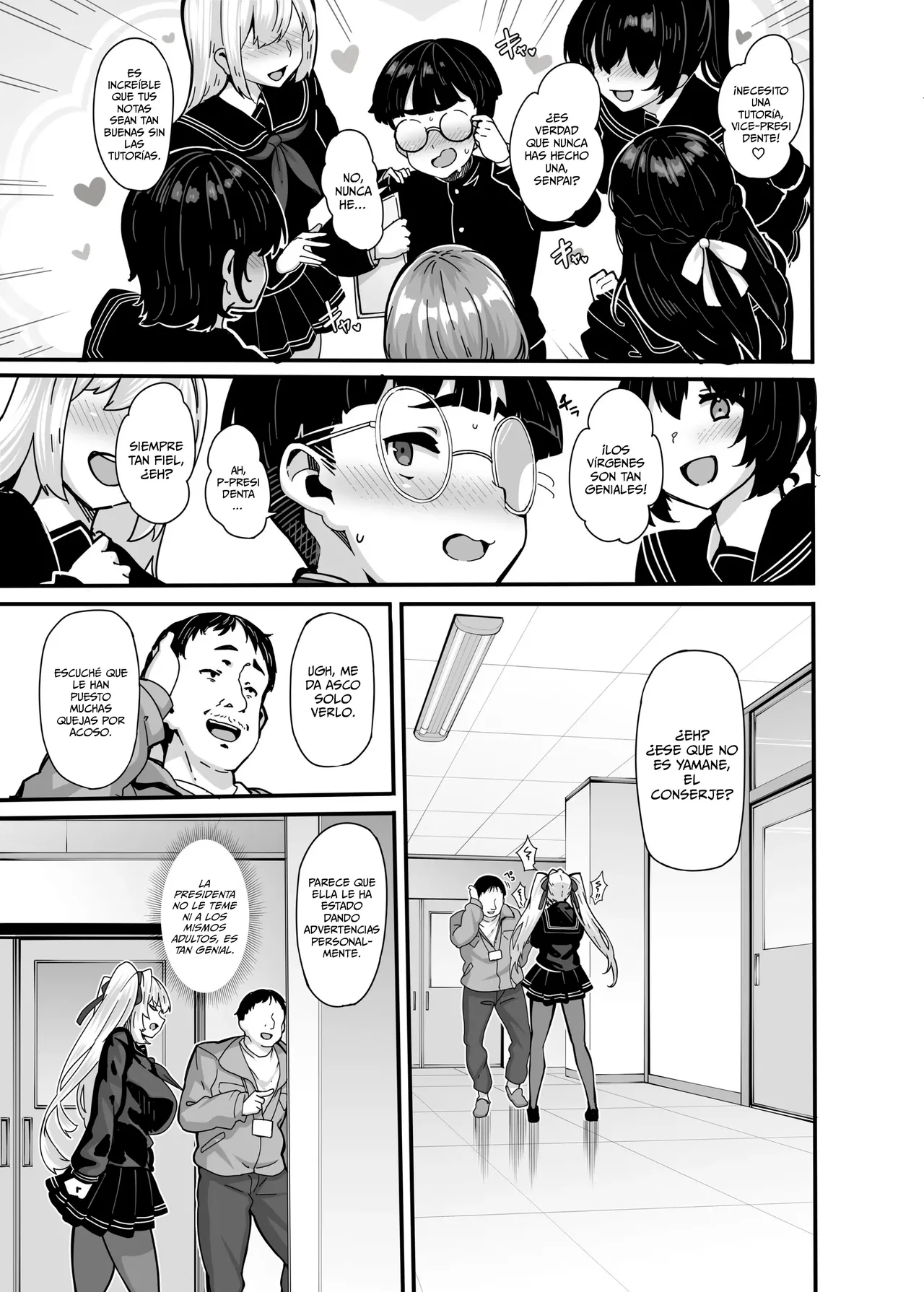 Shirayama Karin no Shidou Seido 1 | Shirayama Karin y las Lecciones Sexuales 1 page 4 full