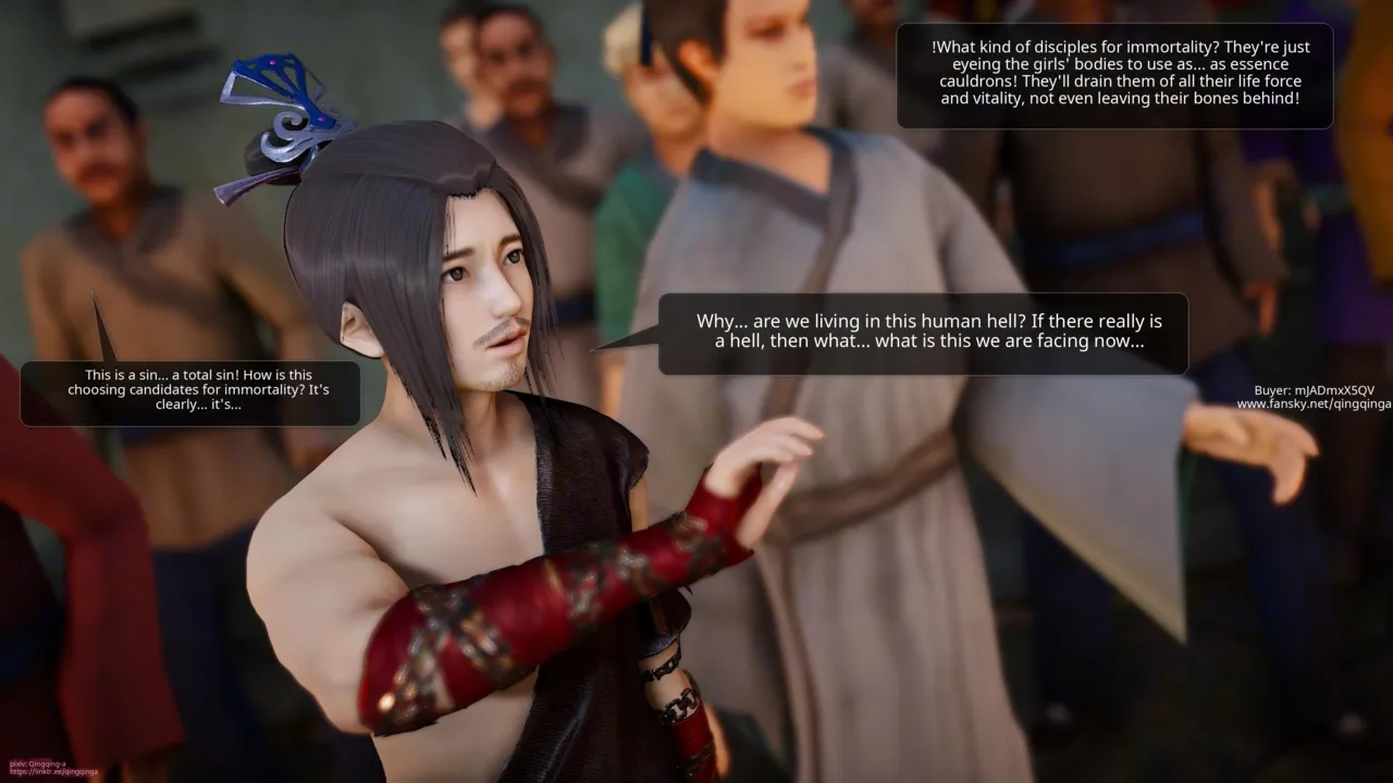 The Legend of Zhuxian: The New Chapter - Su Ru's Side Story - The Dark World  |  AI Translation page 12 full