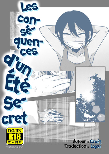 [GalleryCraft (Craft)] Wataru-kun to Himitsu no Natsu | Les Conséquences d'un Été Secret [French] [Lopxi] cover
