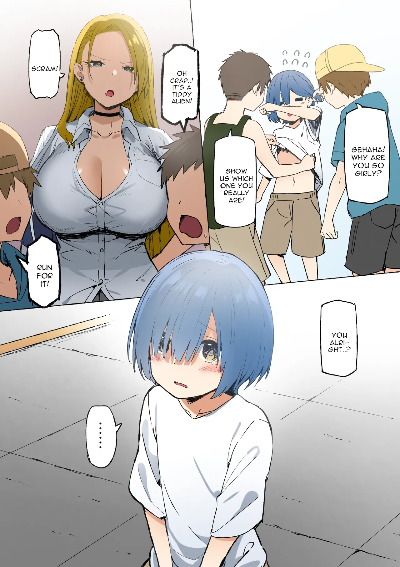 Joshi Kōsei Rich Thots page 1 full