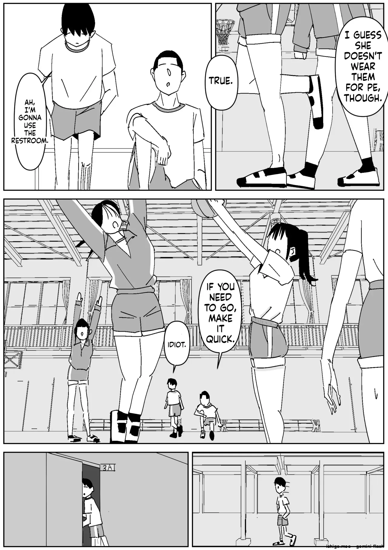 Classmate's Stinky "3-Day-Worn" Socks Attack page 2 full
