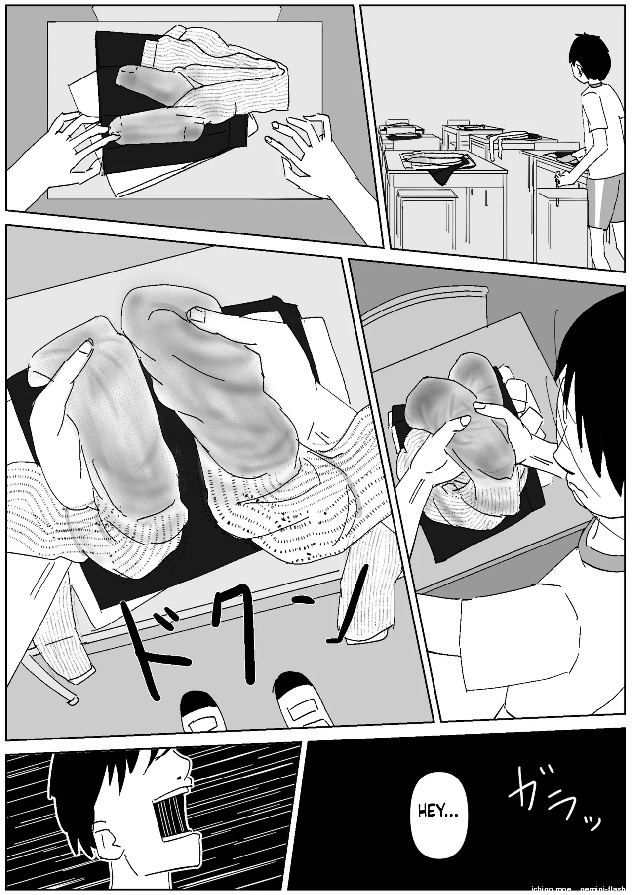 Classmate's Stinky "3-Day-Worn" Socks Attack page 3 full
