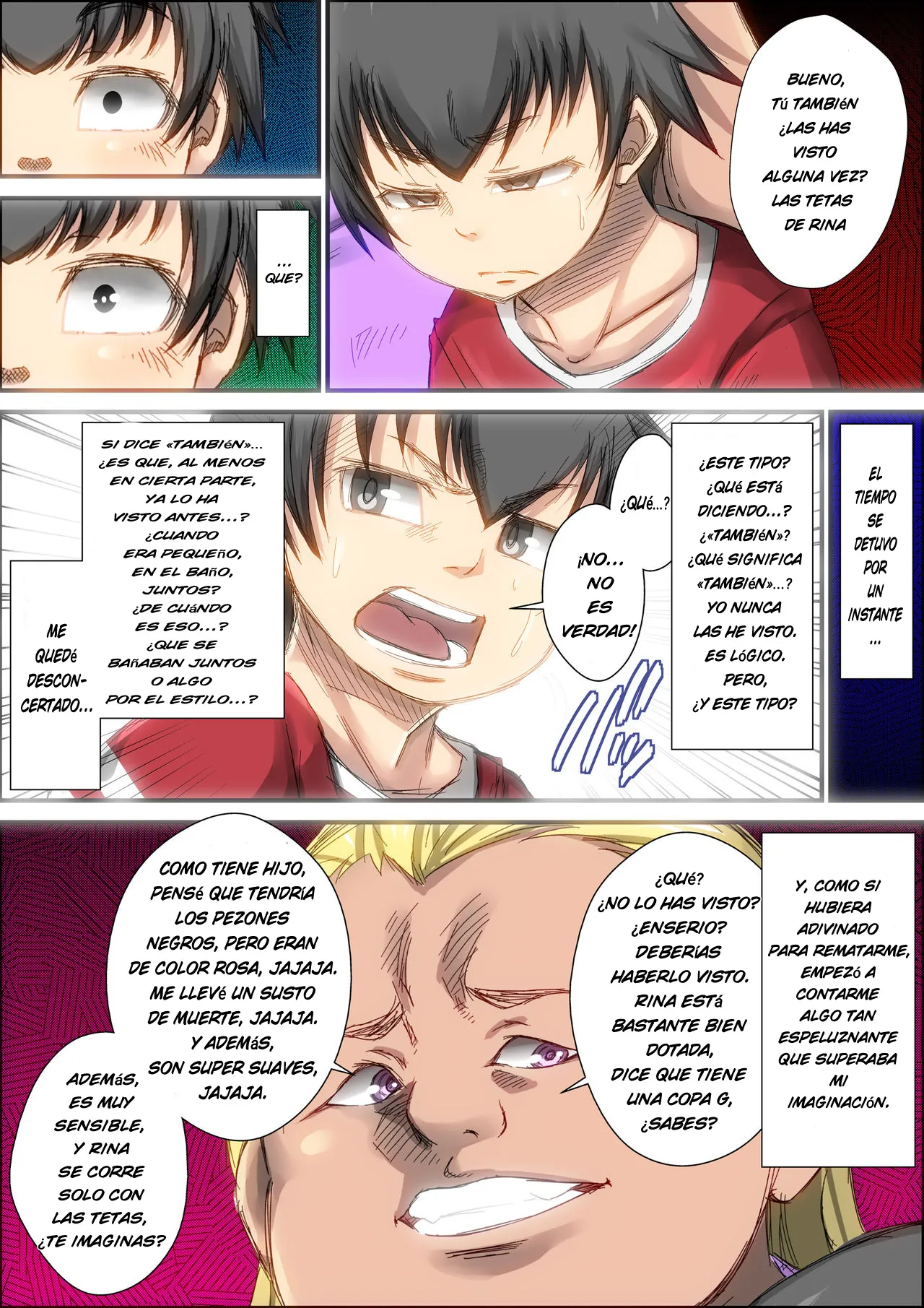 La historia de cuando la chica que siempre me gustó fue seducida por un delincuente. page 11 full