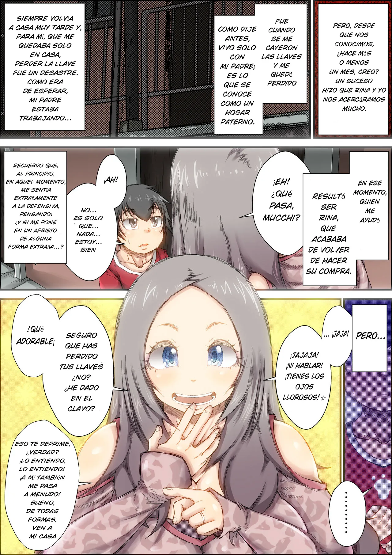 La historia de cuando la chica que siempre me gustó fue seducida por un delincuente. page 3 full
