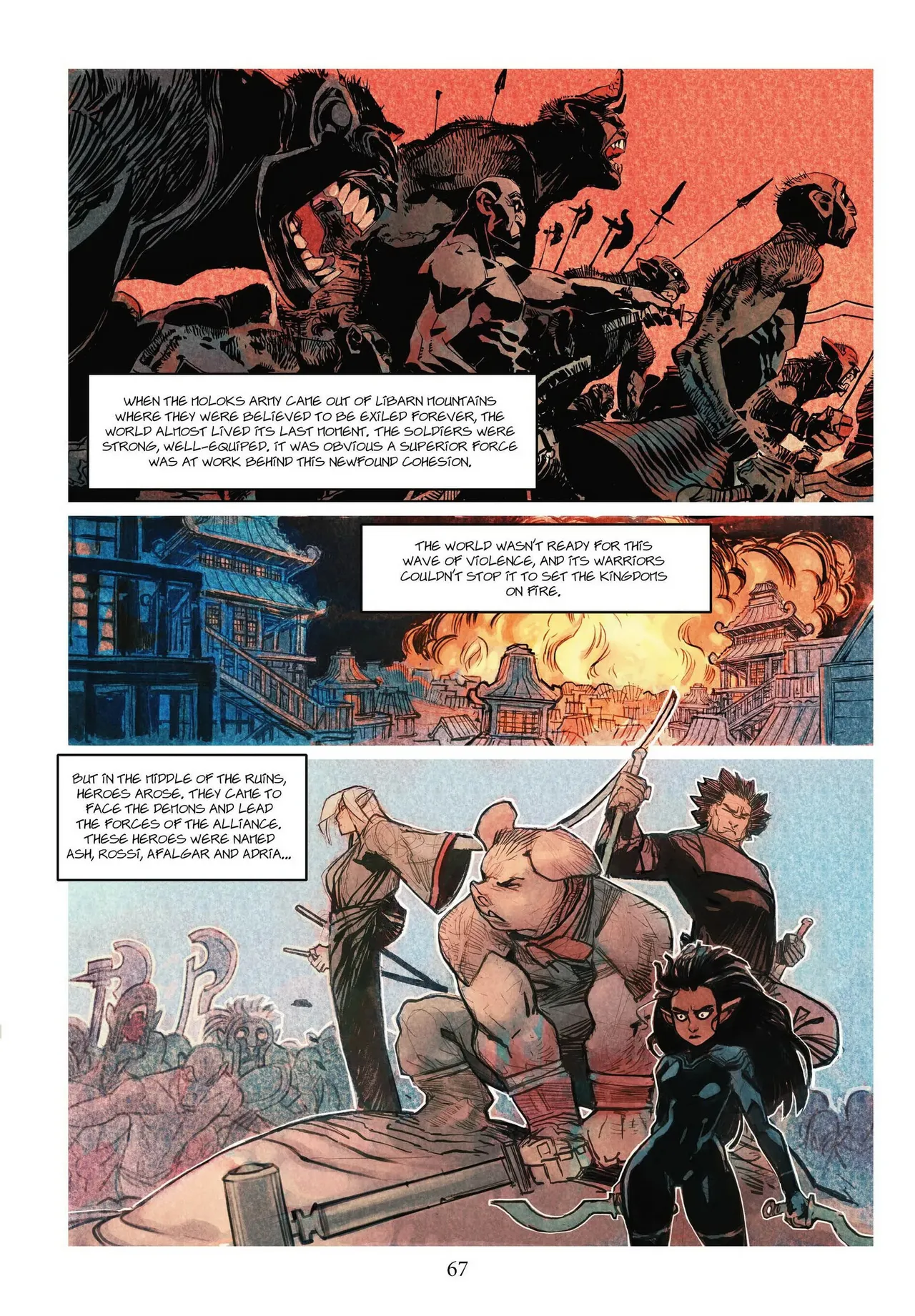The Battle For Crimsonfall page 1 full