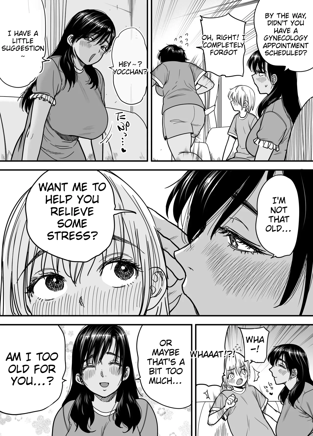 Tall, Tanned, Tomboyish! Nagisa-chan 3 — Since Pregnant Nagisa-chan Can't Do It, Nagisa's Hairy Mama Takes Care of the Sexual Relief: Sex Edition page 7 full