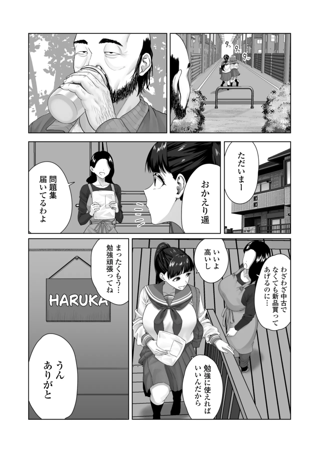 Benjo Ganbou 〜Yuutousei ga Seiyoku to Koukishin no Sei de Kitanai Ojisan no Benjo ni Naru Made〜 page 5 full
