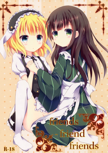 (C89) [Atelier Hinata (Hinata Yuu)] friends-friend-friends (Gochuumon wa Usagi desu ka?) [Spainsh] [Data Scanlation] cover