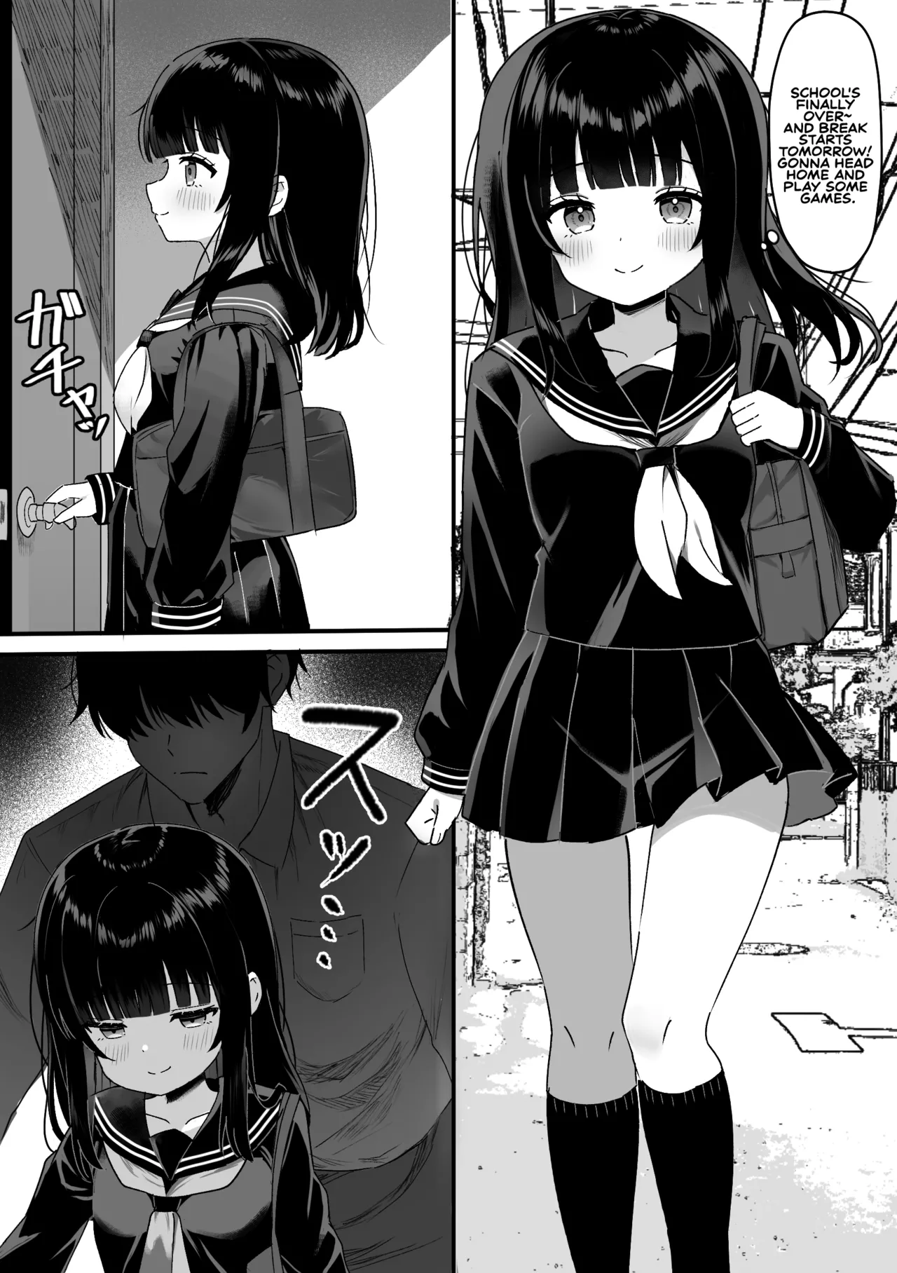 Jitaku ni Shinnyuu Sareta Onnanoko ~Shojo Soushitsu Nakadashi Rape~ | A Girl Facing a Home Intrusion page 2 full