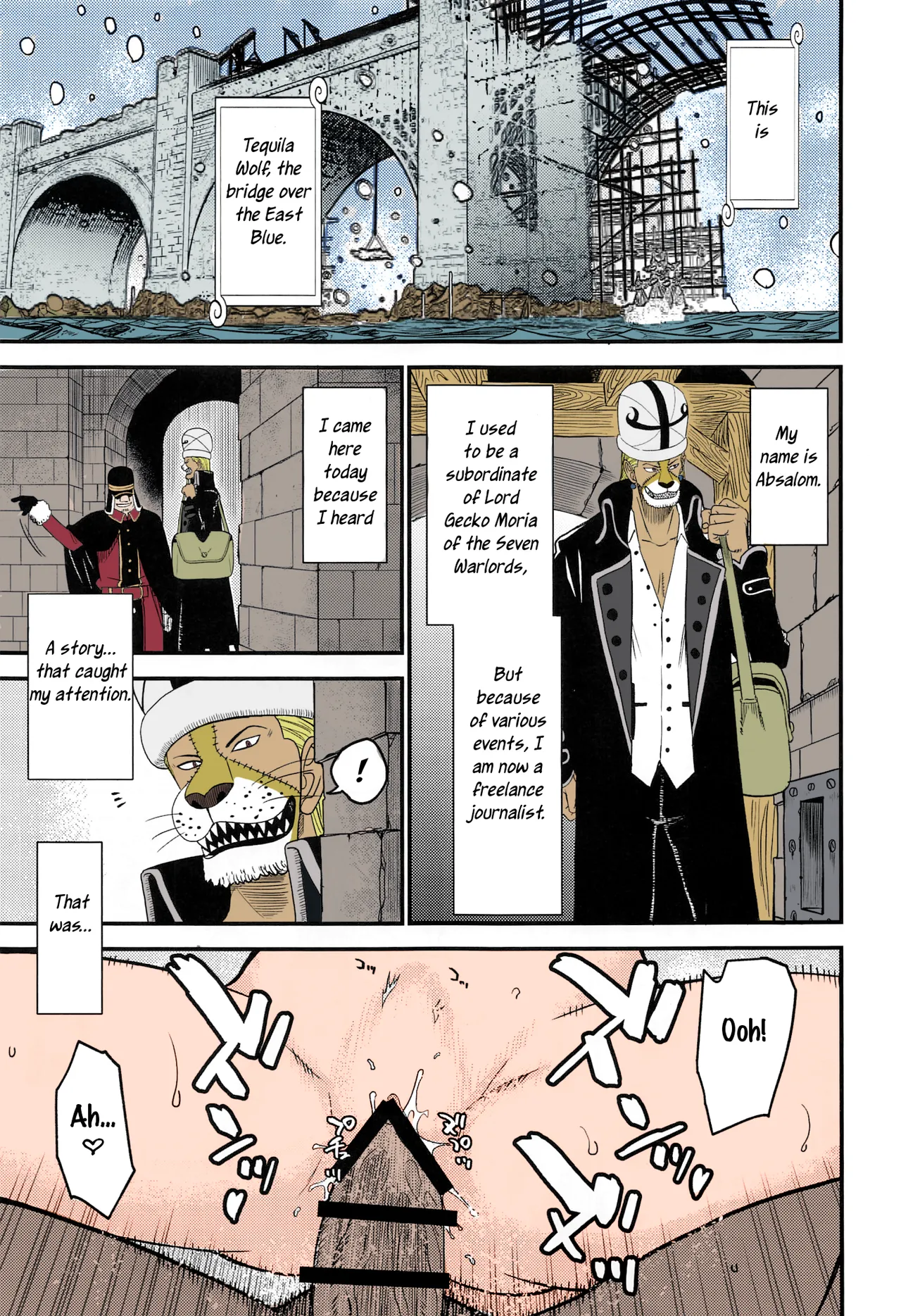 ROBIN'S HOLE 2 - Two years ago   Colorized page 2 full