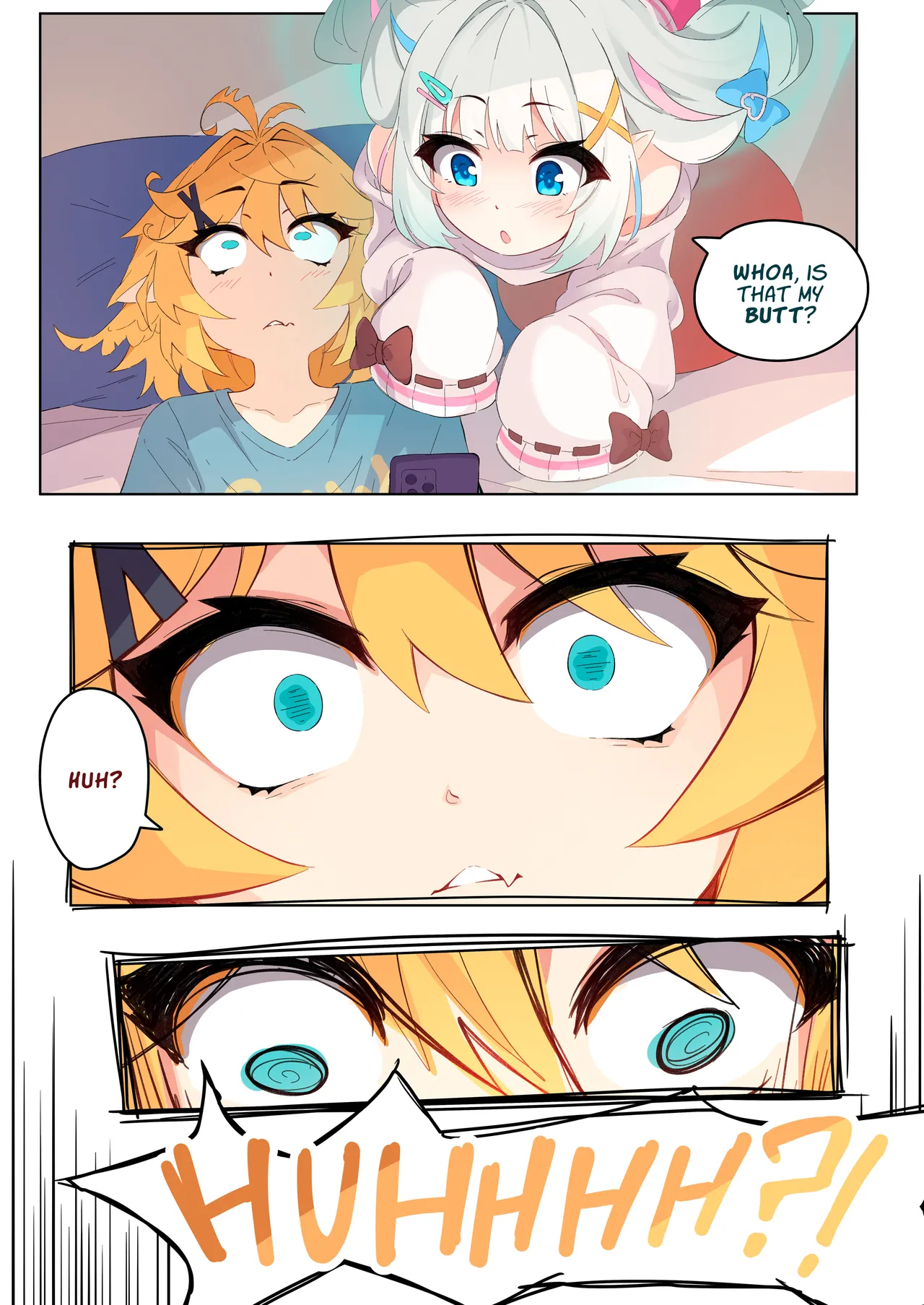 My GF  caught me jerking off and now she's bouncing on it CRAZY STYLE page 11 full