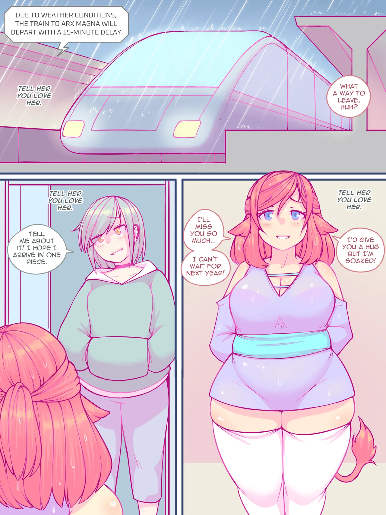 Lady Knight and the Chubby Sage page 1 full