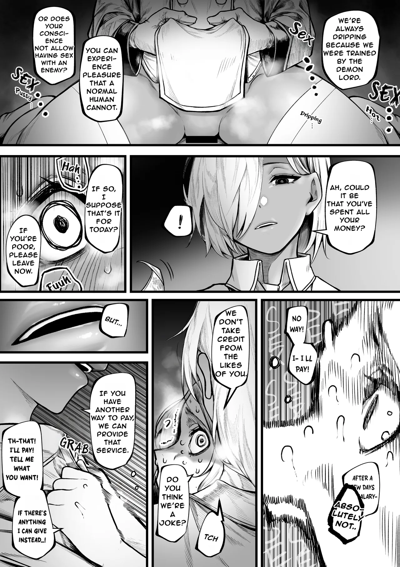 Warui Omise de Okane o Haratte Shasei Sasete Morau Hanashi | The Story of Paying at a Shady Shop to Be Allowed to Cum page 12 full