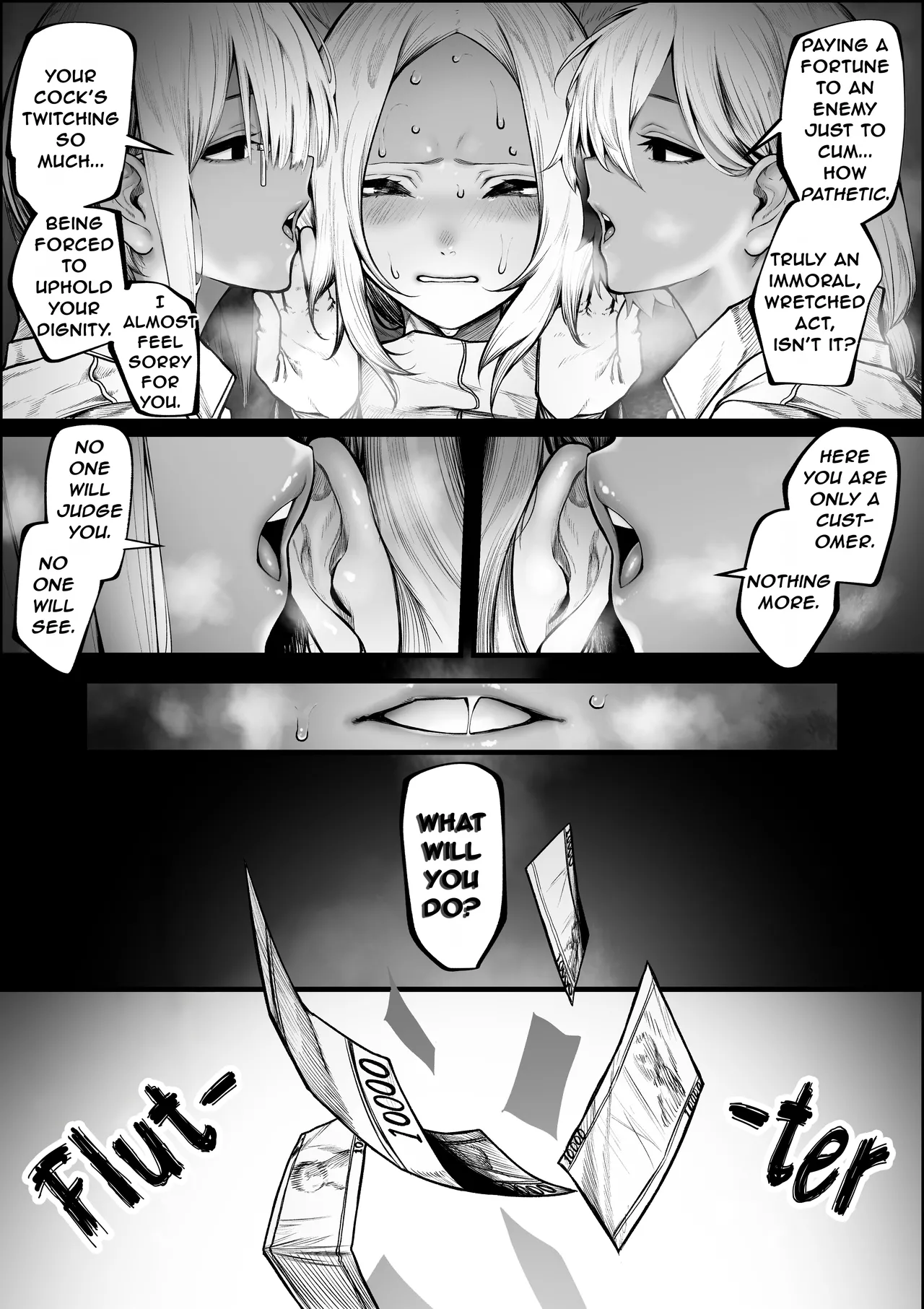 Warui Omise de Okane o Haratte Shasei Sasete Morau Hanashi | The Story of Paying at a Shady Shop to Be Allowed to Cum page 7 full