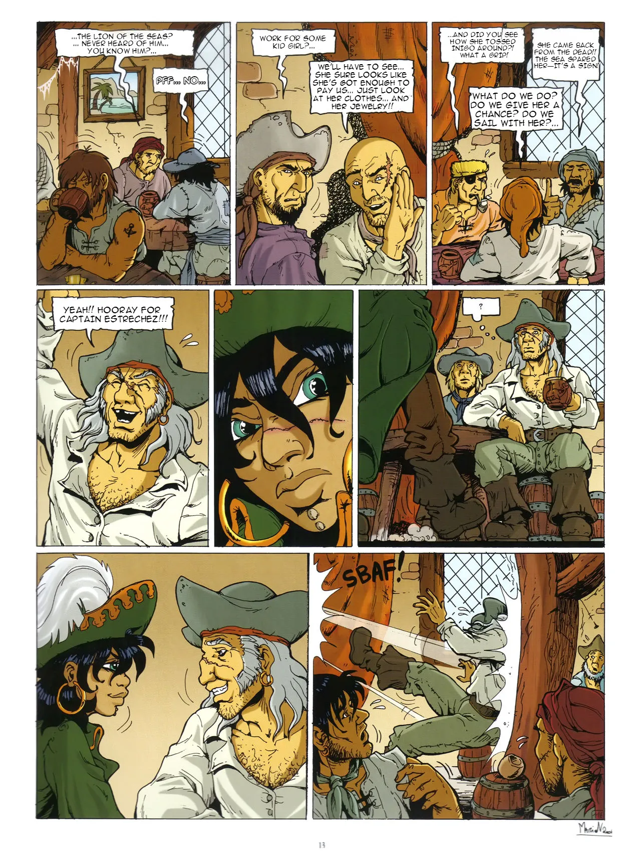 Dread Mac Farlane #5: Sea Lion page 12 full