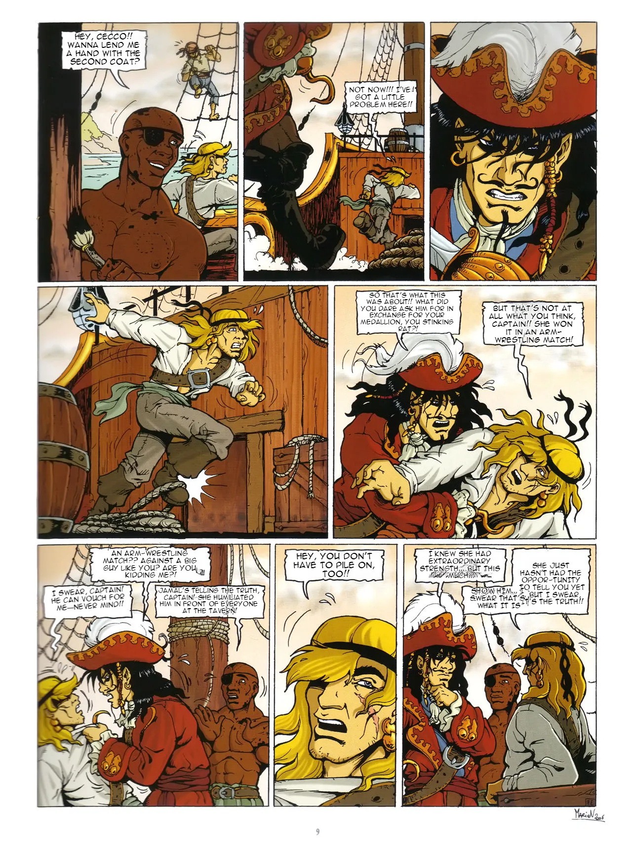 Dread Mac Farlane #5: Sea Lion page 8 full