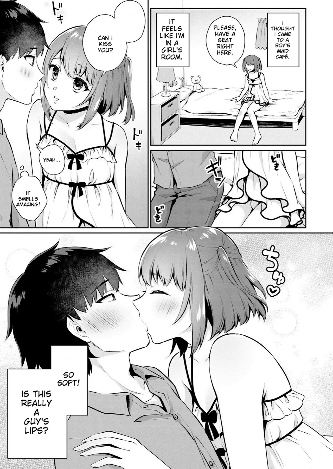 Otokonoko Fuuzoku de Onnanoko Mitai ni Ikasarechau Anthology page 7 full
