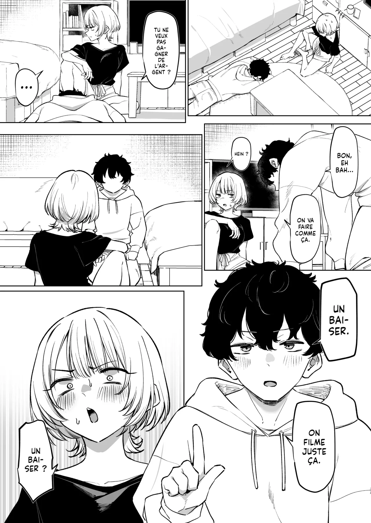 Senpai to no Ecchi na Douga de Kasegu Hanashi | Comment gagner de l'argent grâce à des vidéos de Baisers Langoureux page 6 full