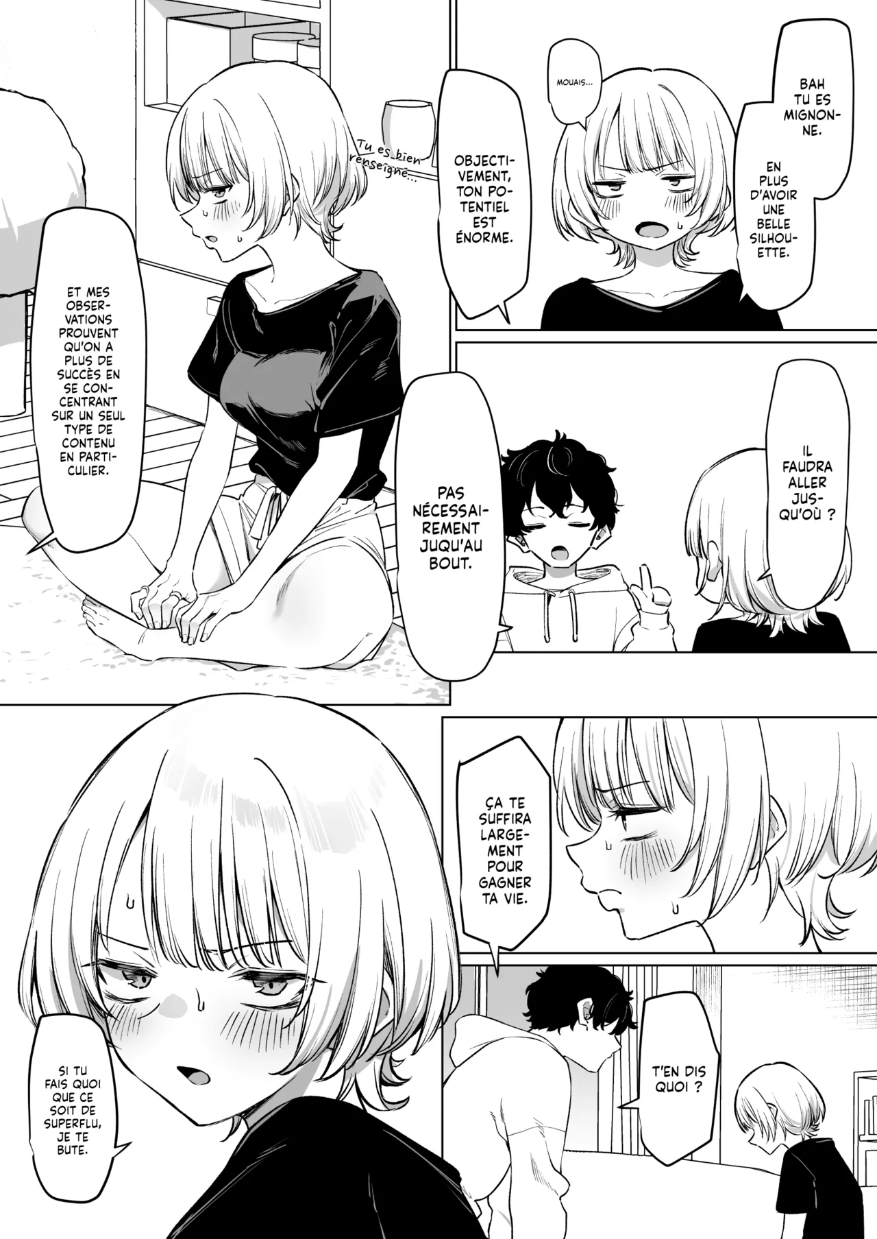 Senpai to no Ecchi na Douga de Kasegu Hanashi | Comment gagner de l'argent grâce à des vidéos de Baisers Langoureux page 7 full